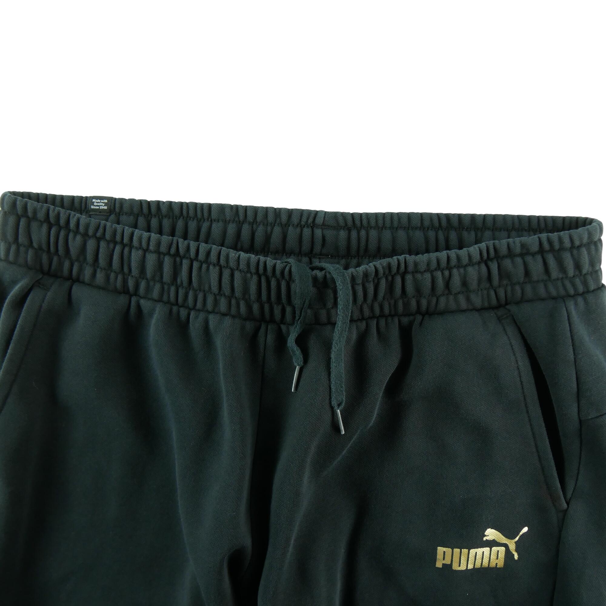 Tweedehands - Puma herensweatpants zwart - Goede staat 3/7