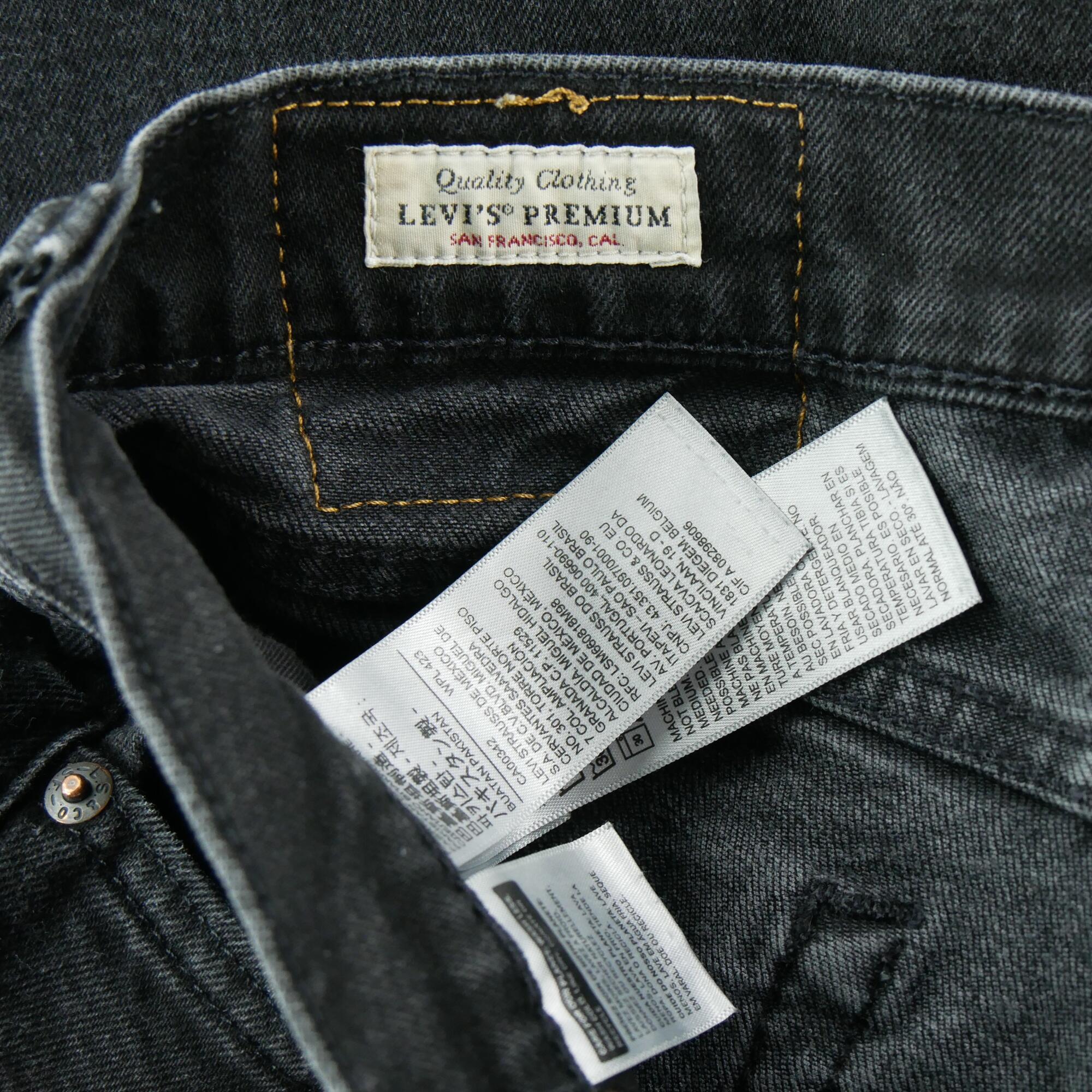Second life - Levi Strauss spodnie męskie 510 Skinny W30/L32 - Jak nowy 7/7