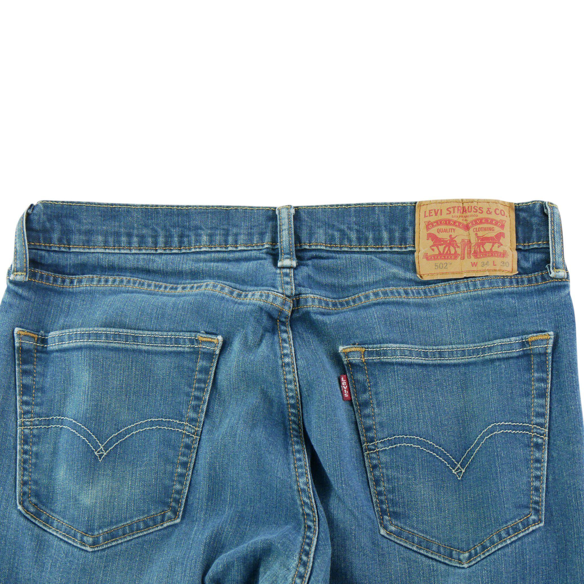 Second hand - Jeans Uomo Levi Strauss 502 W34/L30 - Stato eccellente 4/7