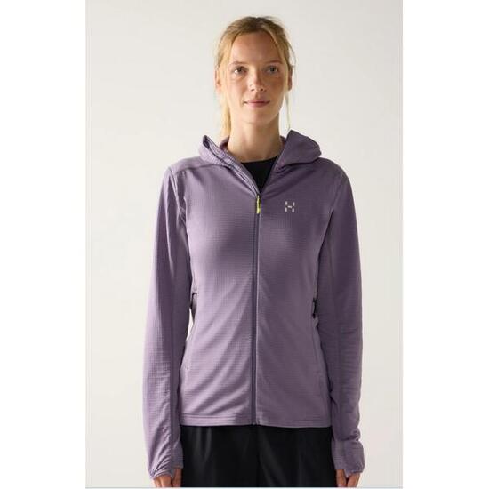 Polaire - Randonnée - Femmes - légère, à capuche - L.I.M Mid Multi II - Violet