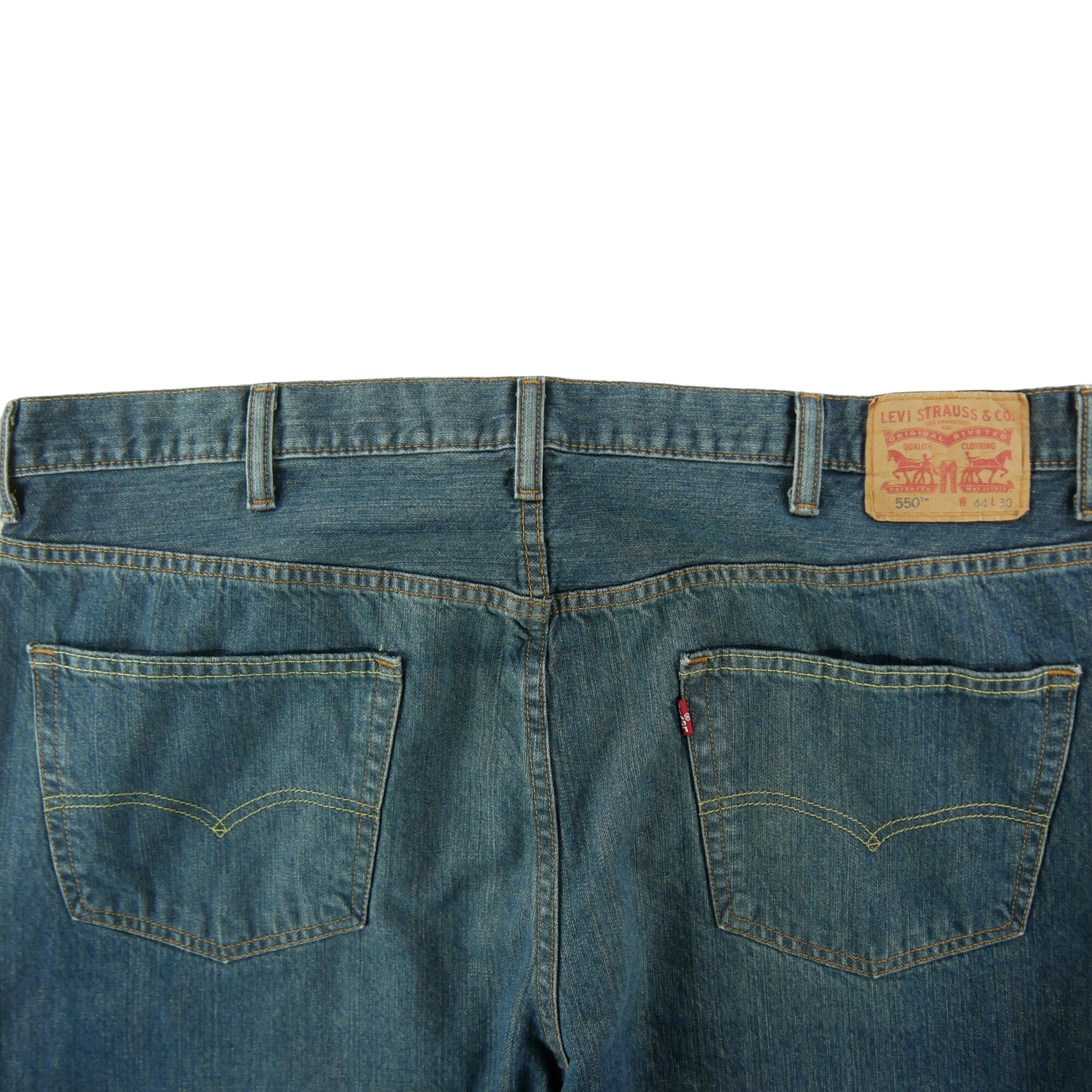 Second hand - Jeans Uomo Levi Strauss 550 Relaxed W44/L30 - Stato eccellente 4/7