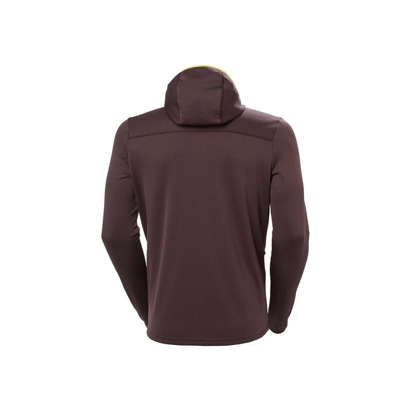 Veste polaire - montagne - homme - demi-zip recyclée - marron 2/2