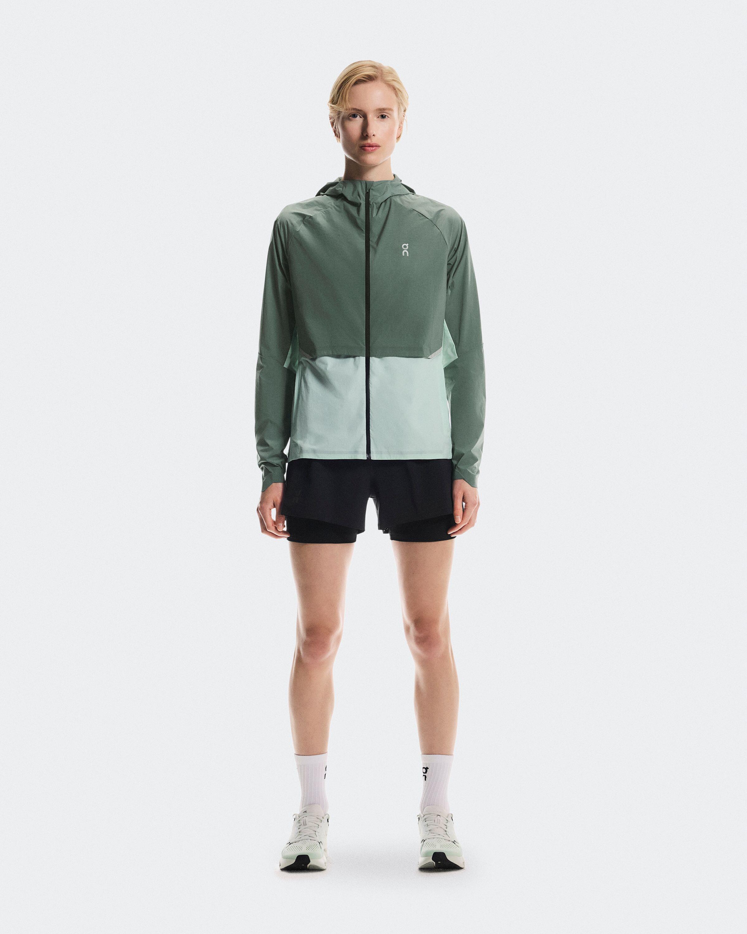 Jachetă alergare On Core Jacket W - verde Olive | Creek | all-weather