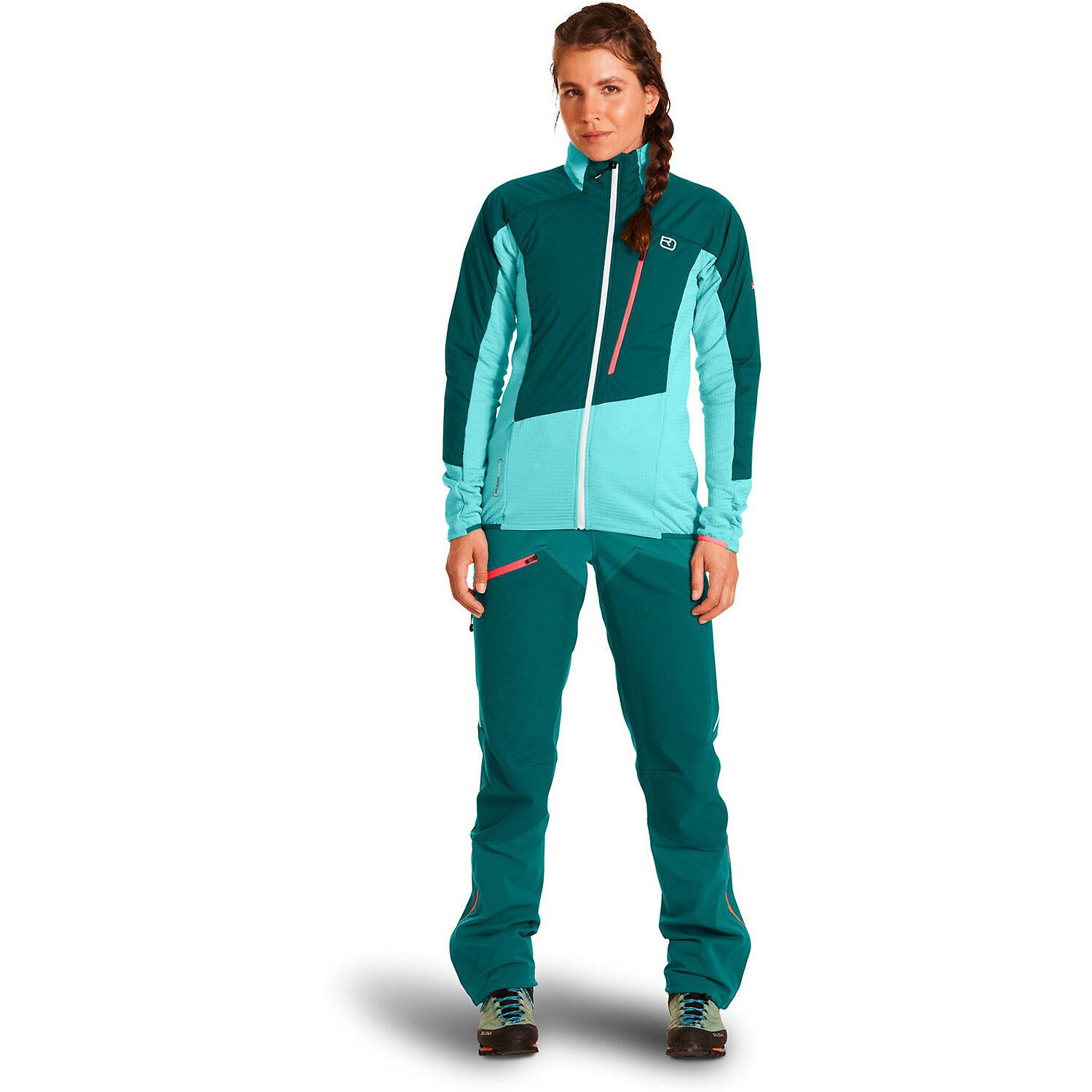 Damen Funktionsjacke WESTALPEN SWISSWOOL HYBR JKT W 3/7
