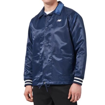Veste pour homme New Balance Coaches satinée de transition