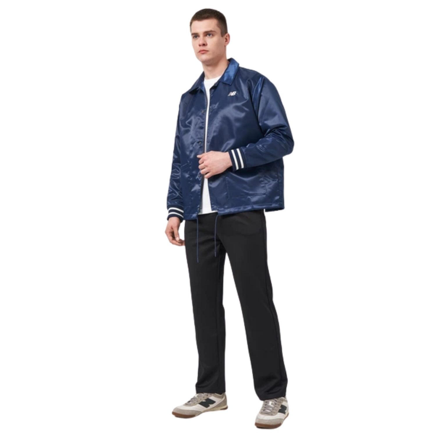 Veste pour homme New Balance Coaches satinée de transition 3/7