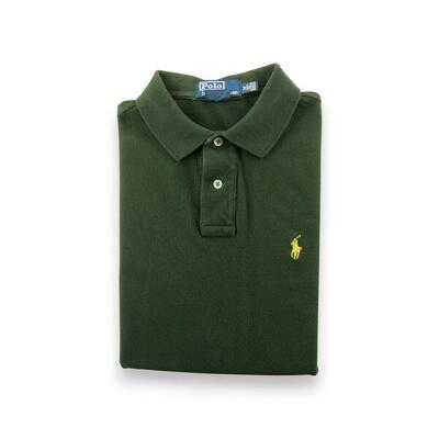 Polo uomo maniche corte Custom Fit Polo Ralph Lauren