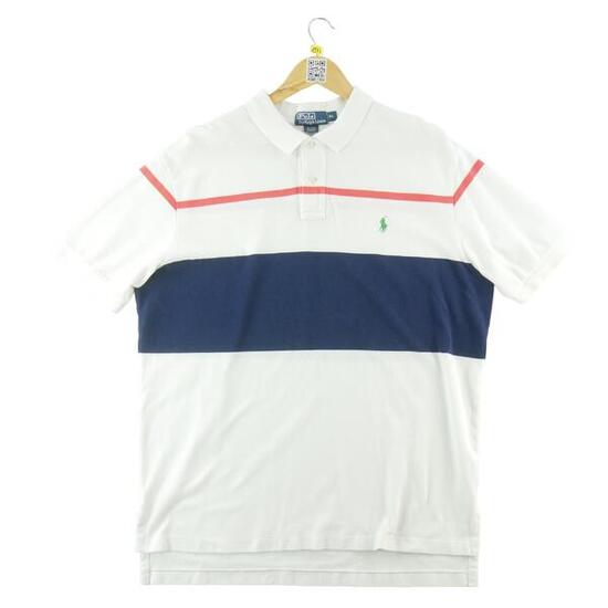 Refurbished - Polo Ralph Lauren Herren Kurzarm Poloshirt Weiß - In gutem Zustand