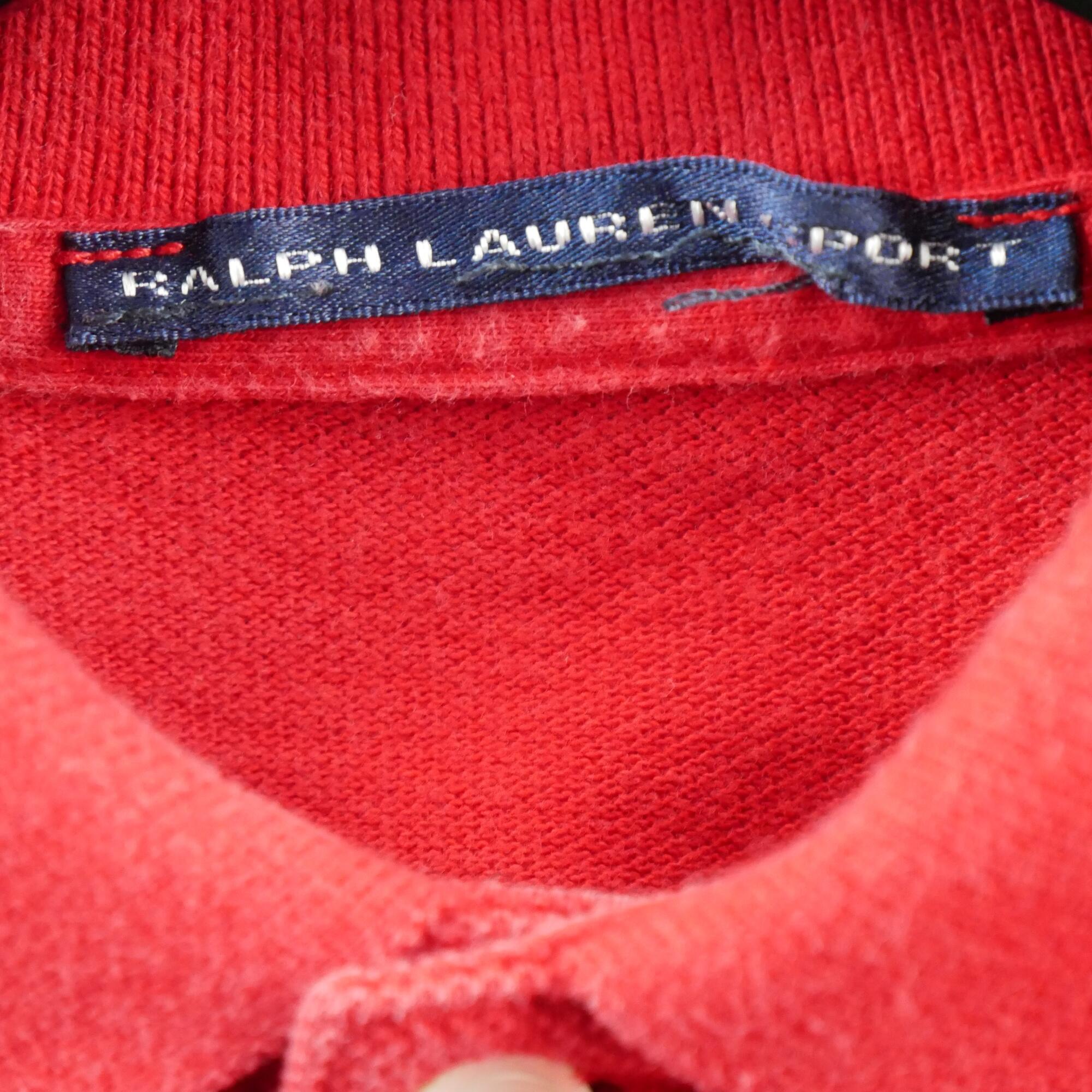 Seconde vie - Polo manches courtes Femme  Rouge - Excellent 5/5