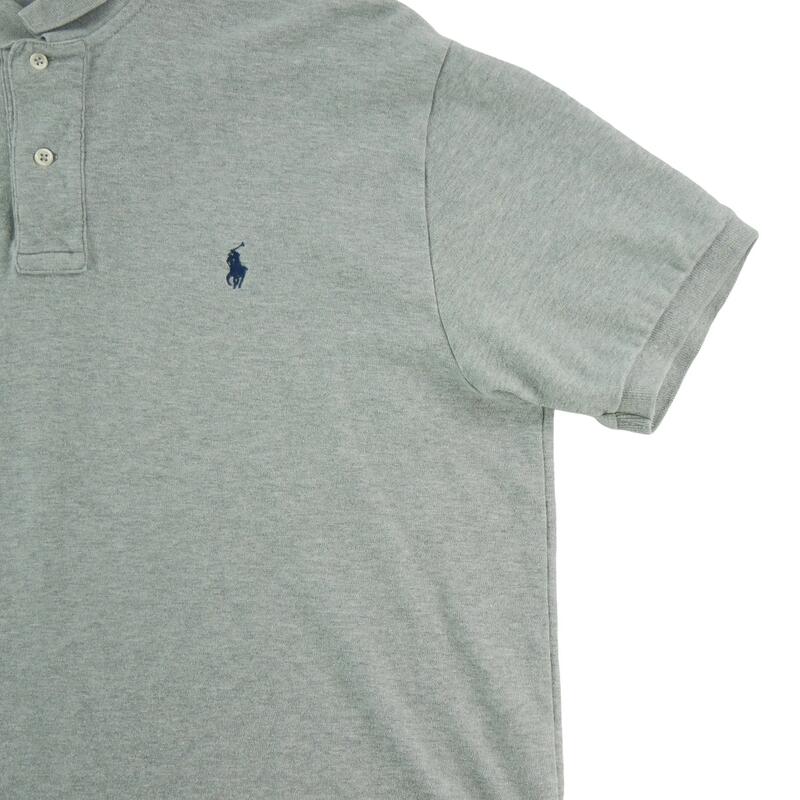Second life - Bluză Polo Ralph Lauren bărbați mânecă scurtă gri - Bun