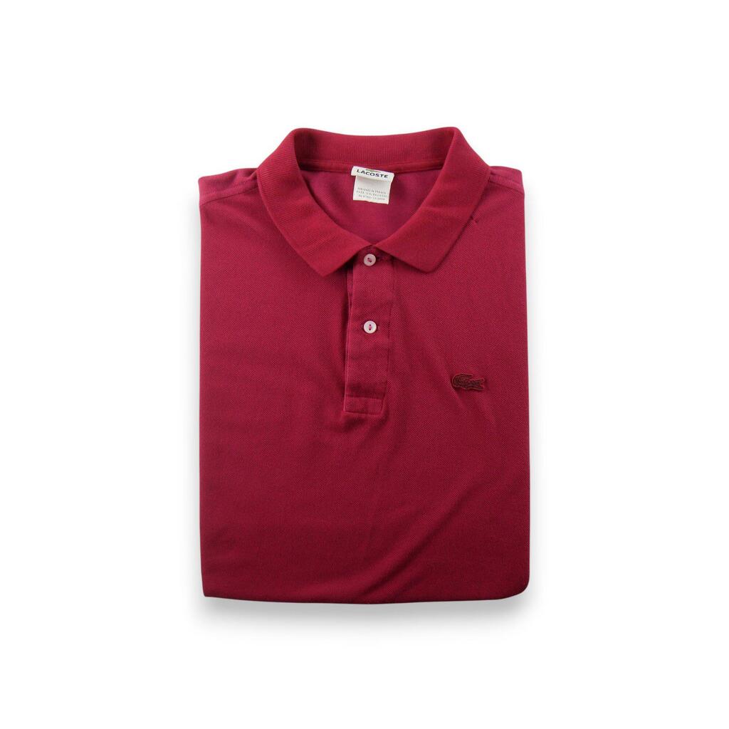 Second life - Lacoste Men's Short Sleeve Polo Red - Good