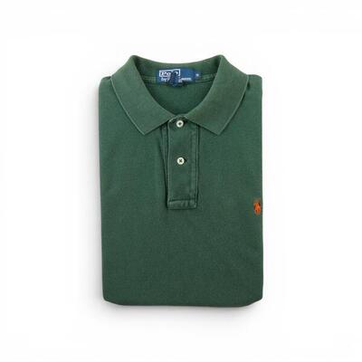 Second hand - Polo uomo maniche corte Polo Ralph Lauren verde - Stato buono