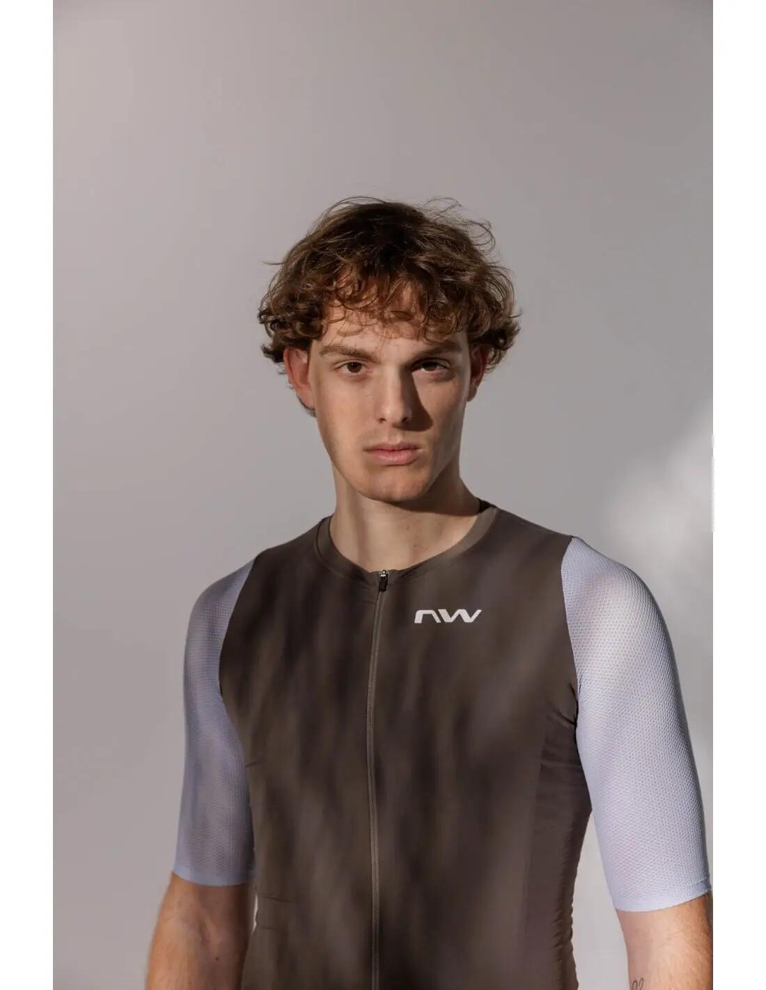 Tricou ciclism Northwave Extreme Evo - nisip Sand | UPF50+ 3/5