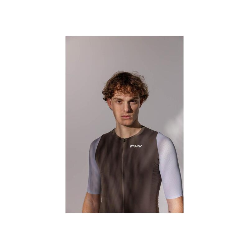 Tricou ciclism Northwave Extreme Evo - nisip Sand | UPF50+