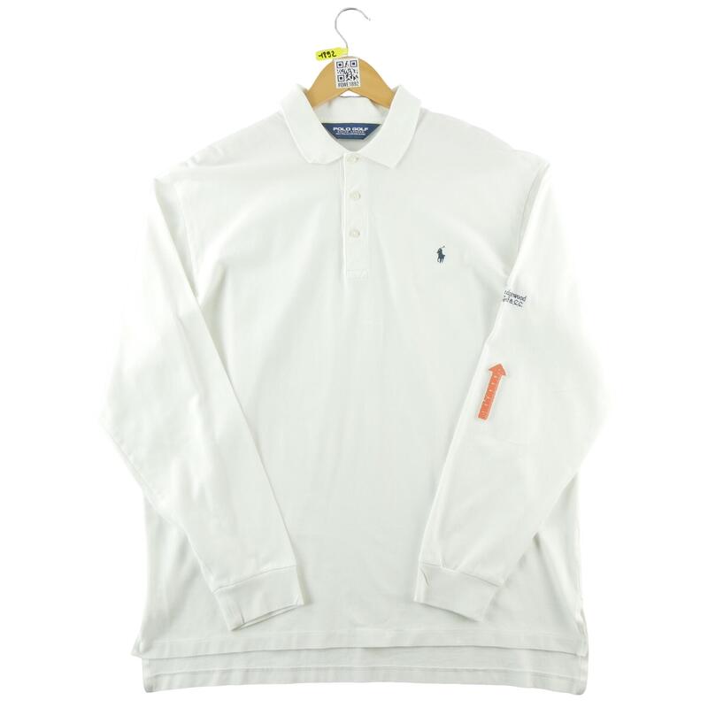 Second life - Tricou Polo cu mâneci lungi Bărbați Alb - Bun