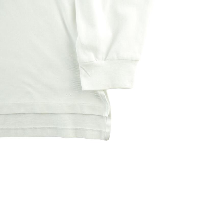 Second life - Tricou Polo cu mâneci lungi Bărbați Alb - Bun