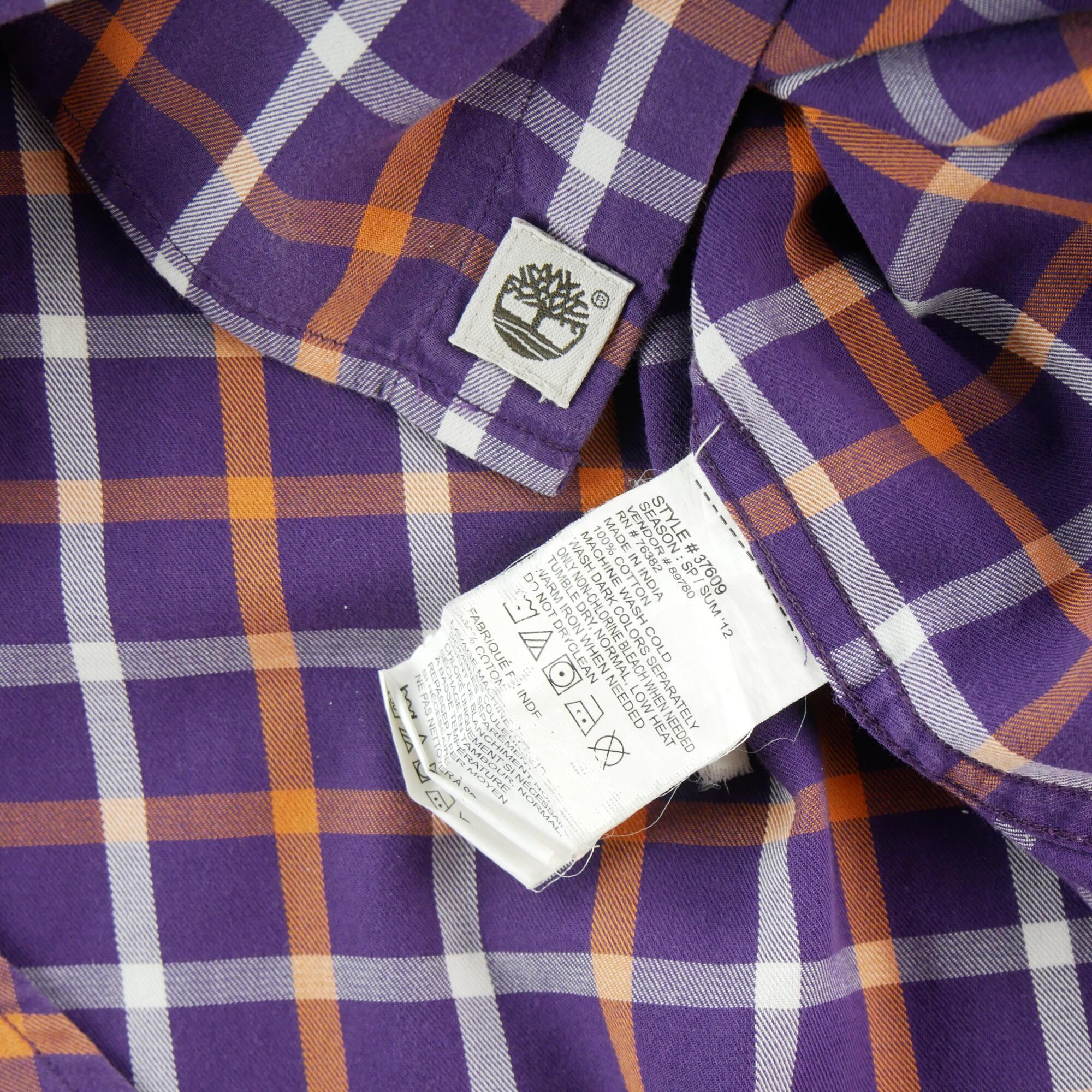 Second hand - Camicia uomo a quadri Timberland - Stato eccellente 7/7