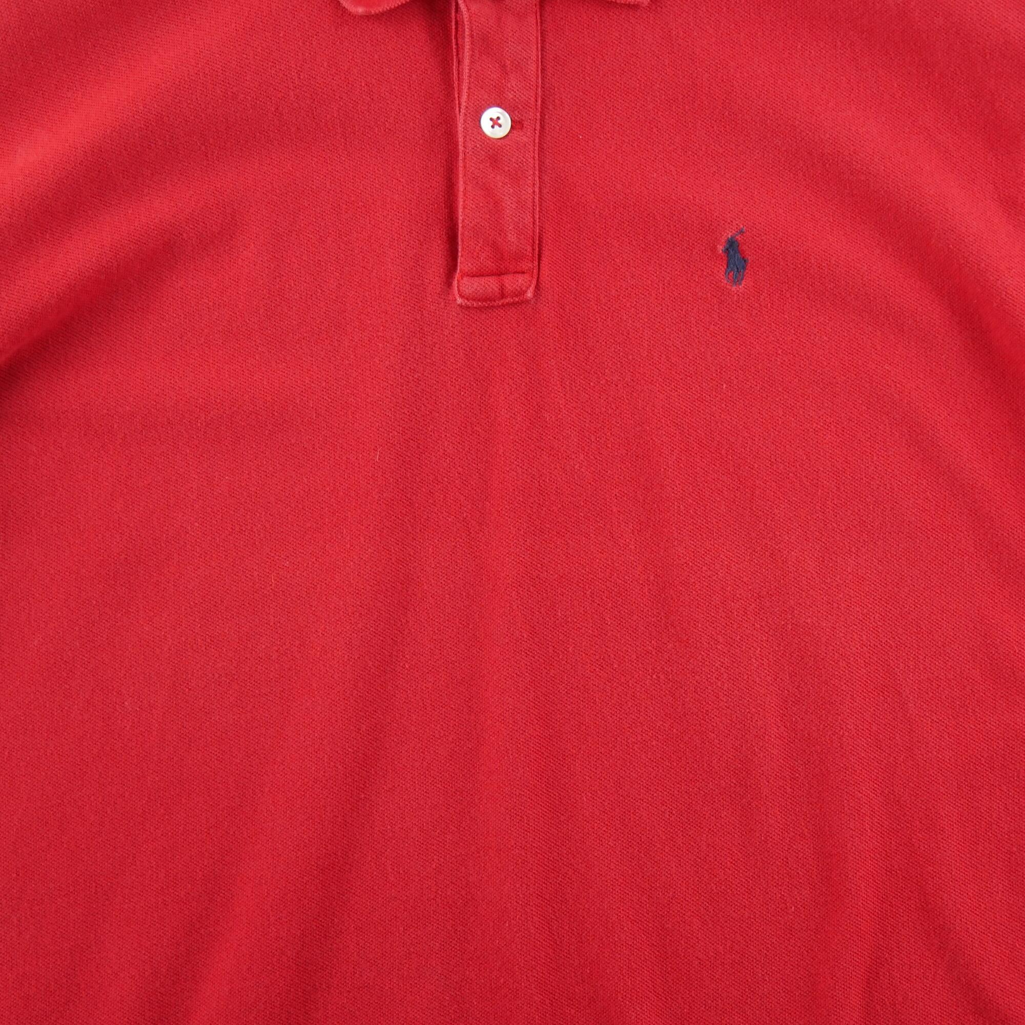 Seconde vie - Polo manches courtes Femme  Rouge - Excellent 3/5