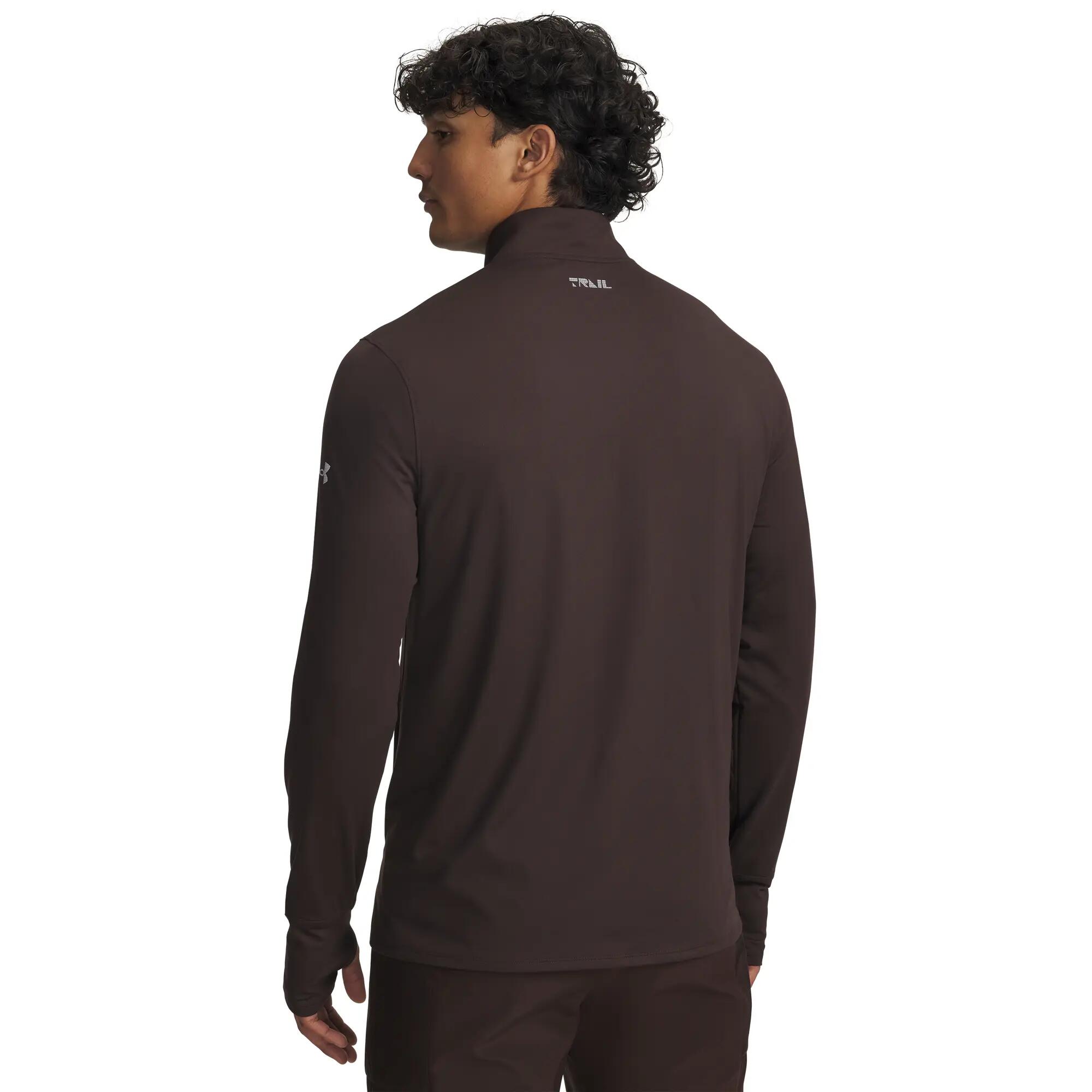 Under Armour Herren Trainingstop Trail Run 1/4 Zip 1383244 2/3