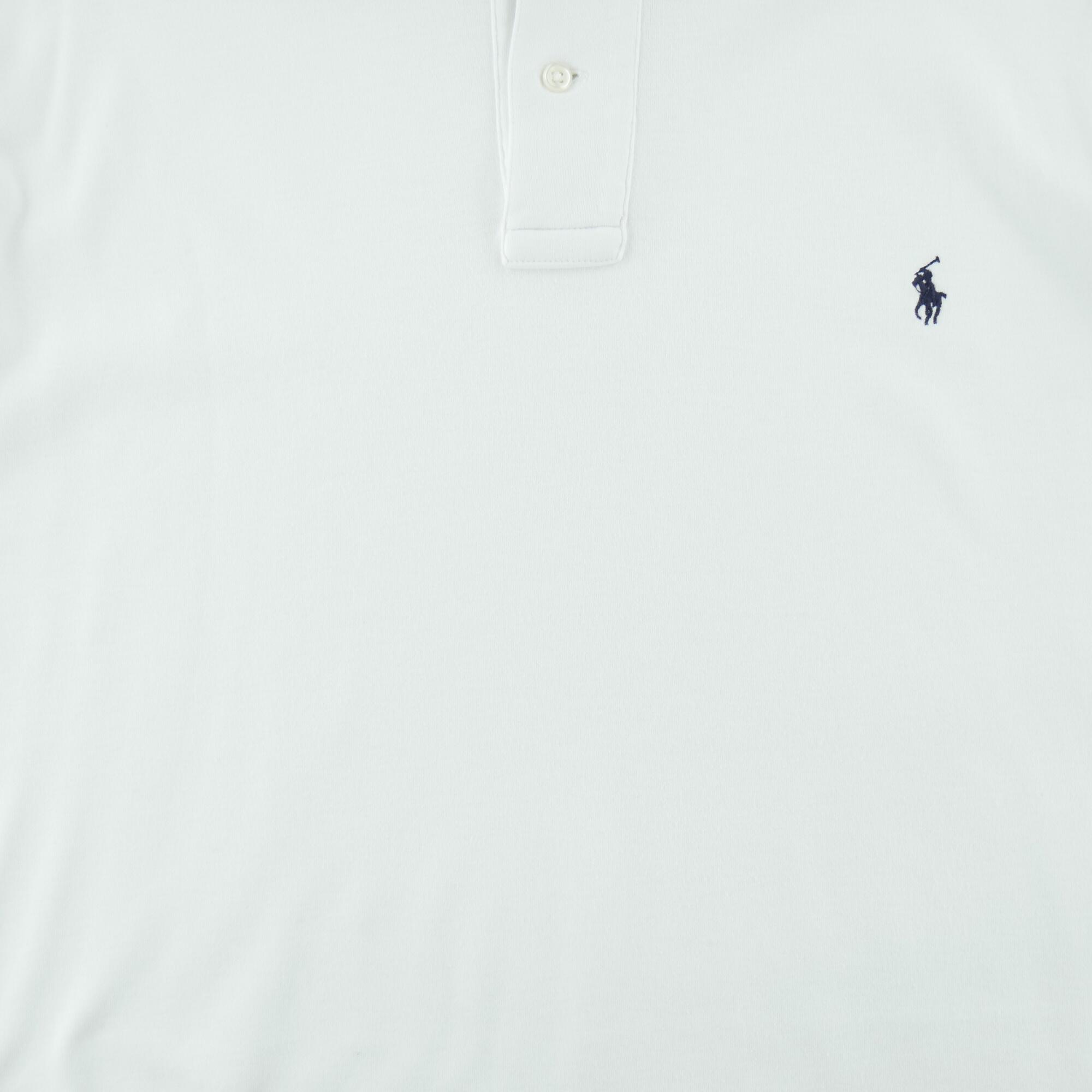 Second hand - Polo maniche corte uomo bianca Polo Ralph Lauren - Stato buono 4/7