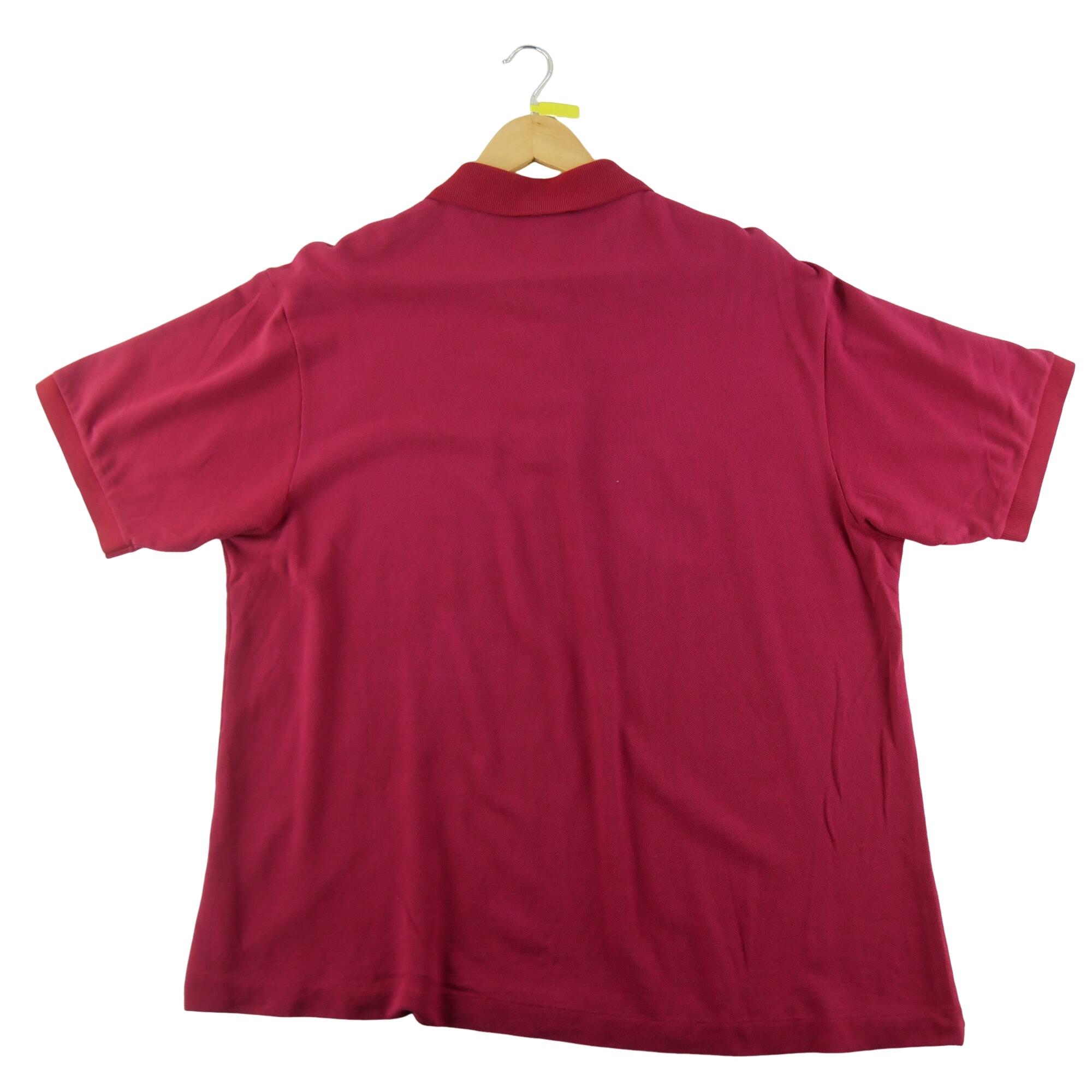 Second hand - Polo uomo maniche corte rossa - Stato buono 3/6