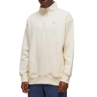 Heren hoodie new balance athletics remastered french terry 1/4 zip loose