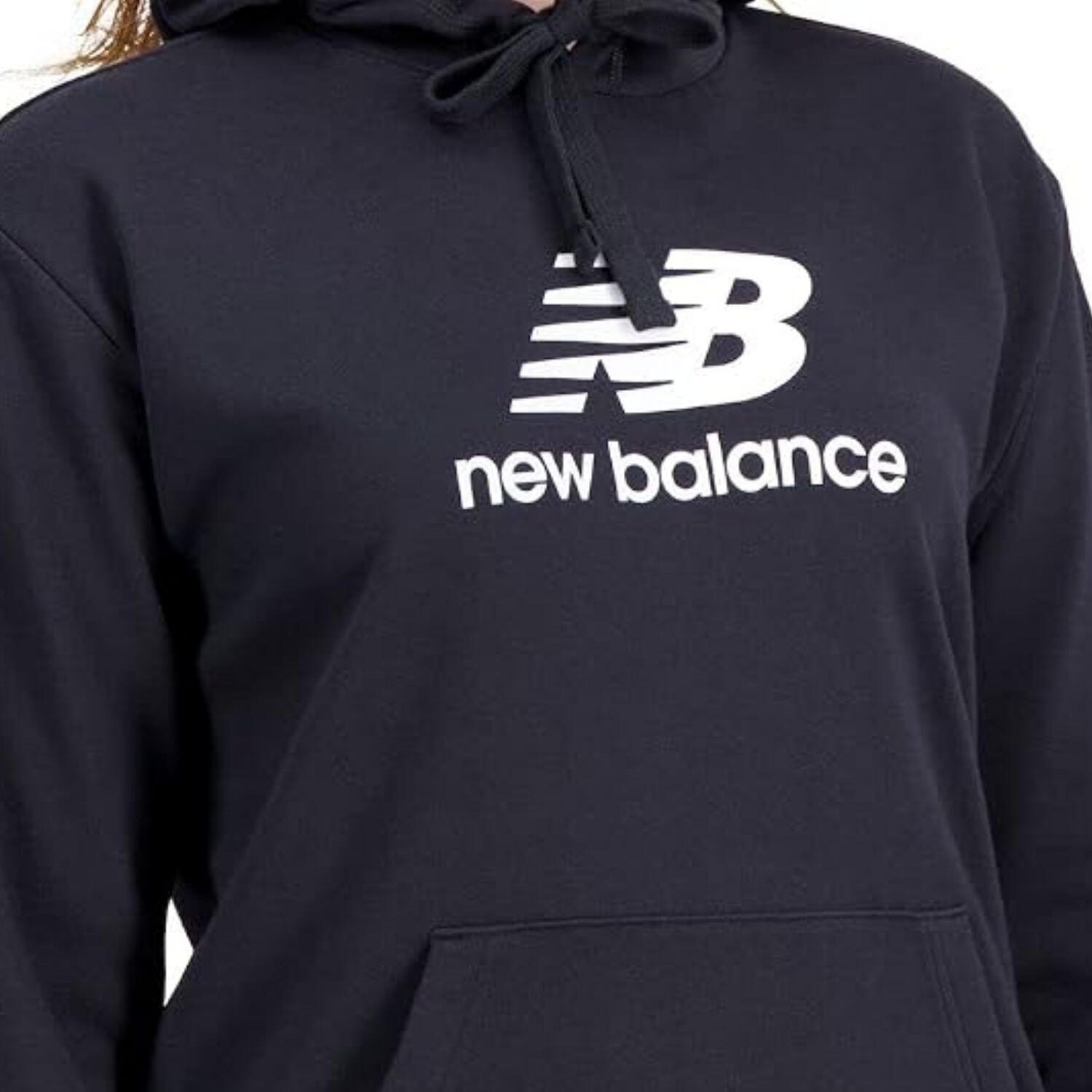 Bluza sportowa damska New Balance Essentials Stacked Logo 4/4