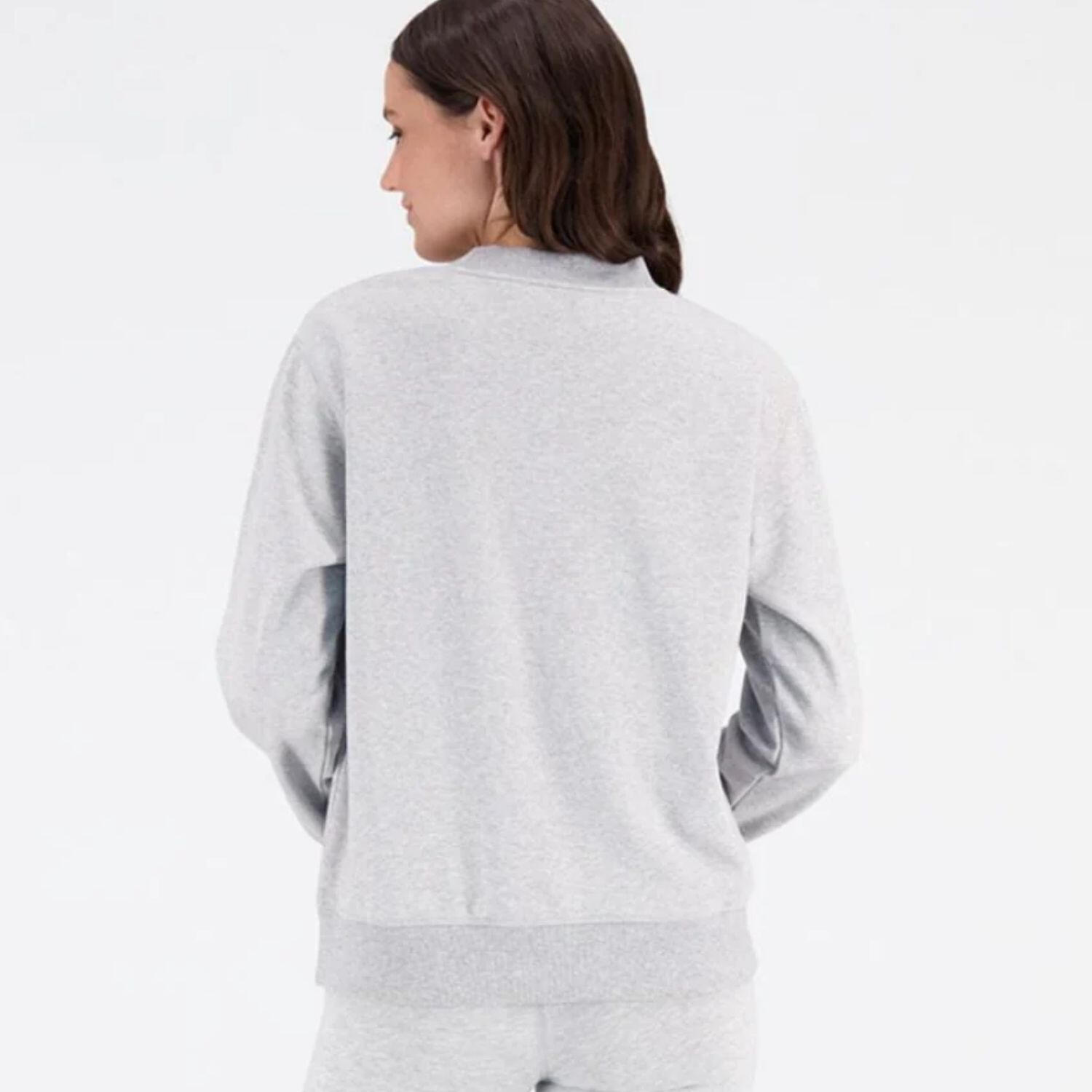 Bluza sportowa damska New Balance Essentials Stacked Logo 4/5