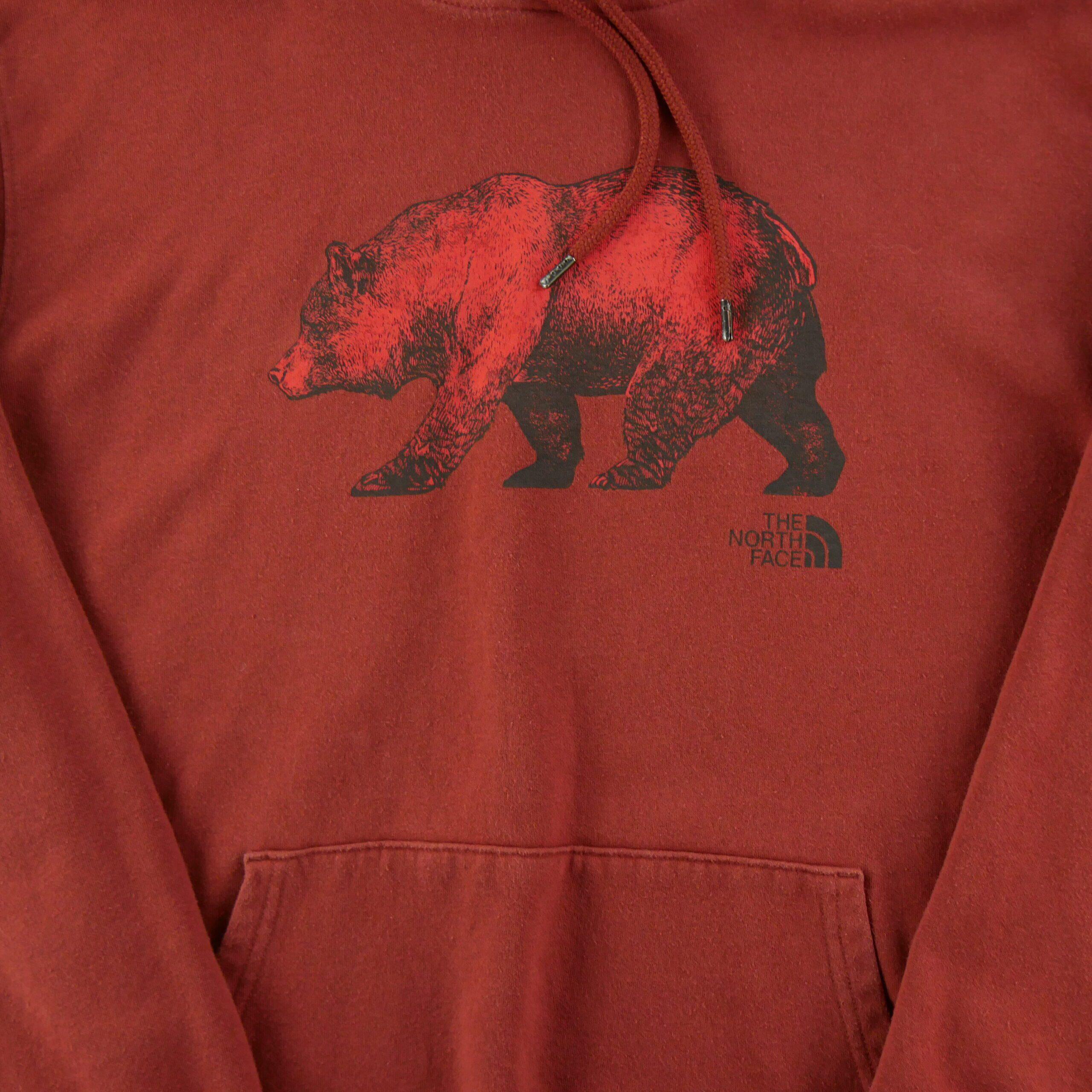 Segunda vida - Sweatshirt com capuz masculino The North Face marrom - Como novo 3/6