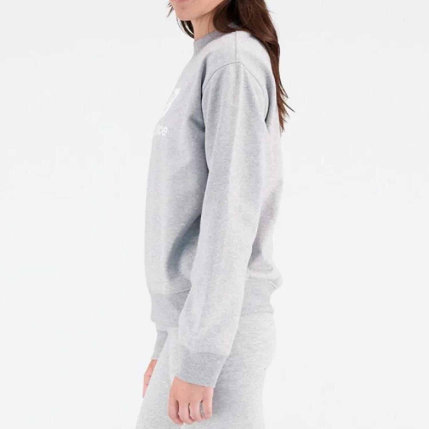 Bluza sportowa damska New Balance Essentials Stacked Logo 3/5