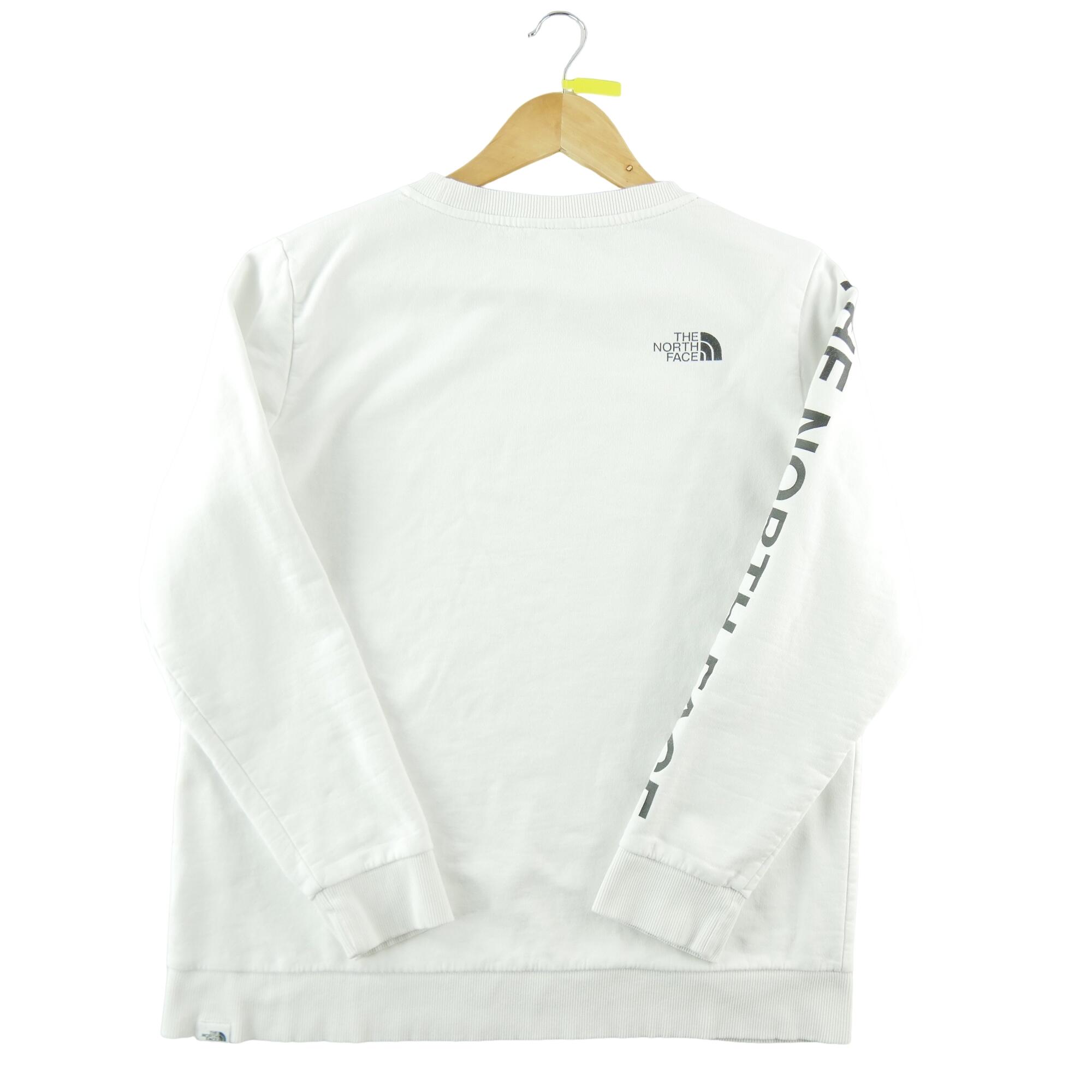 Second hand - Felpa donna The North Face bianca - Stato buono 2/7