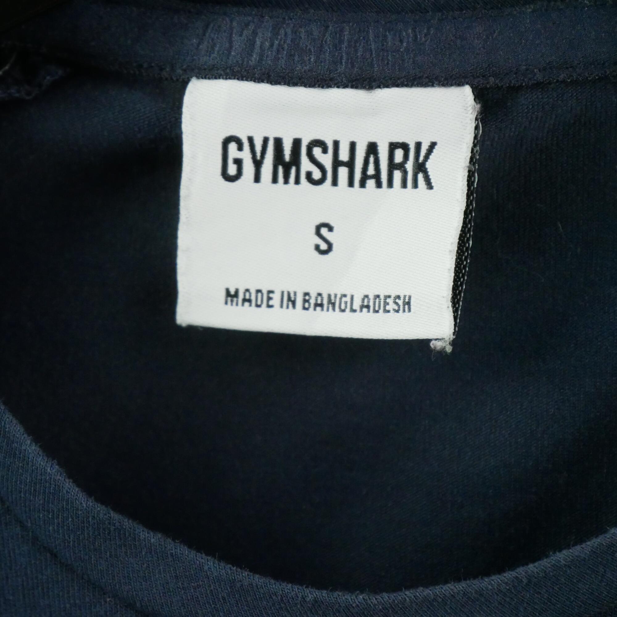 Segunda Vida - Camiseta hombre Gymshark bloqueo marino - Muy Bueno 5/5
