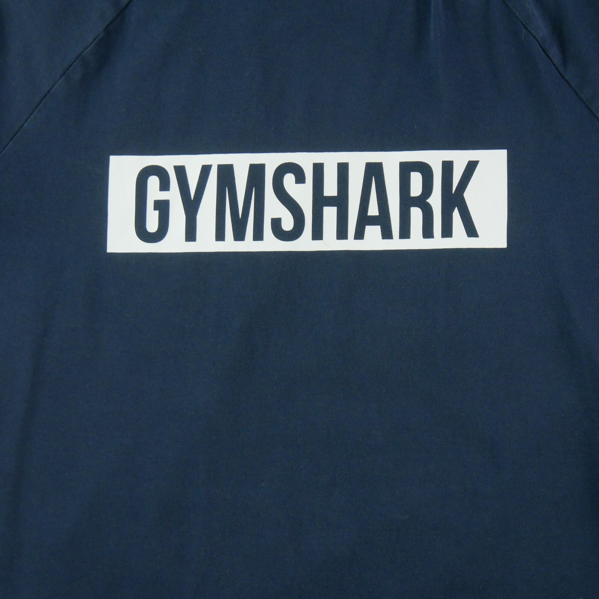 Segunda Vida - Camiseta hombre Gymshark bloqueo marino - Muy Bueno 3/5