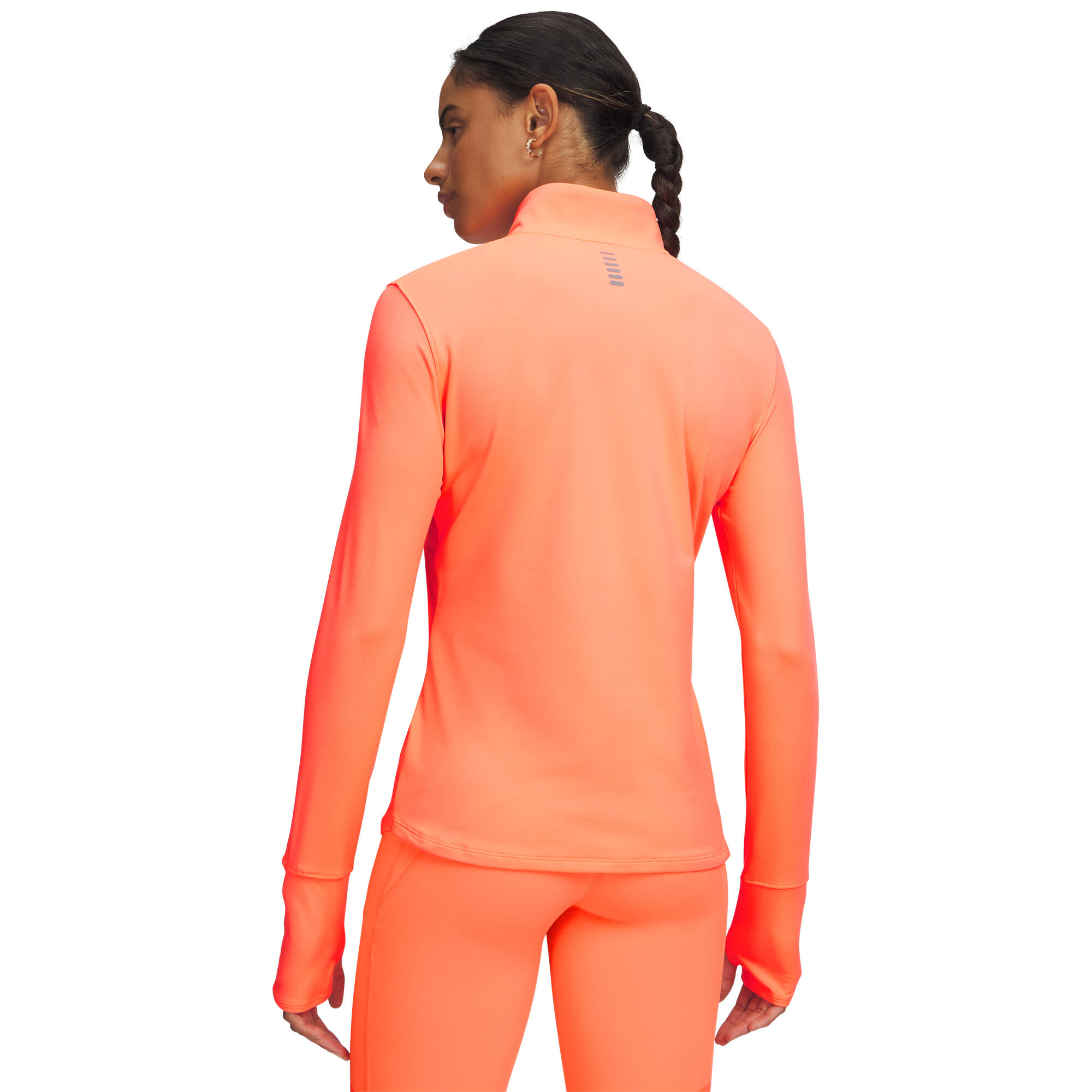 Under Armour Damen Langarmshirt Qualifier Run ½ Zip 1379349 2/3