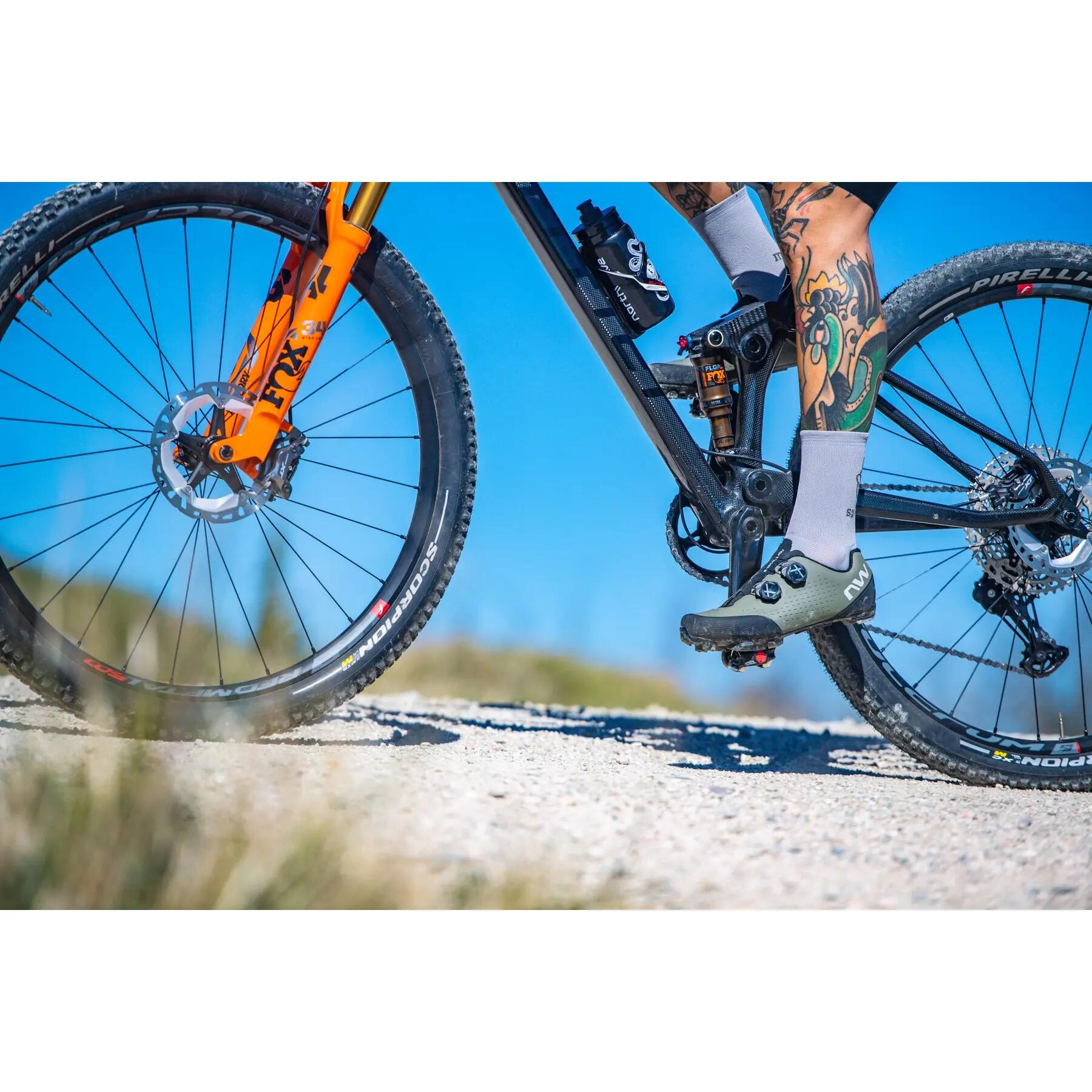 Pantofi ciclism MTB XC - Rebel 3 - Black 5/5