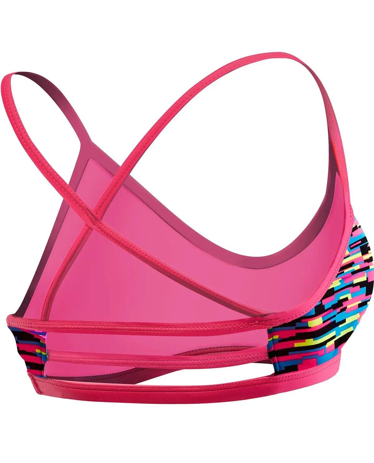 Bustiera - Drift Trinity Top - albastru roz 4/4