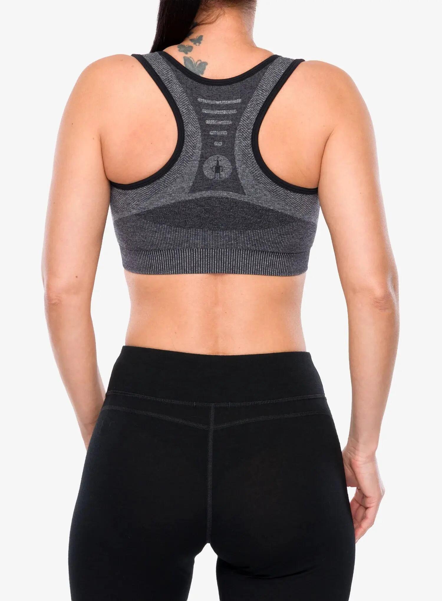 Biustonosz sportowy Smartwool Intraknit Racerback Bra 2/7