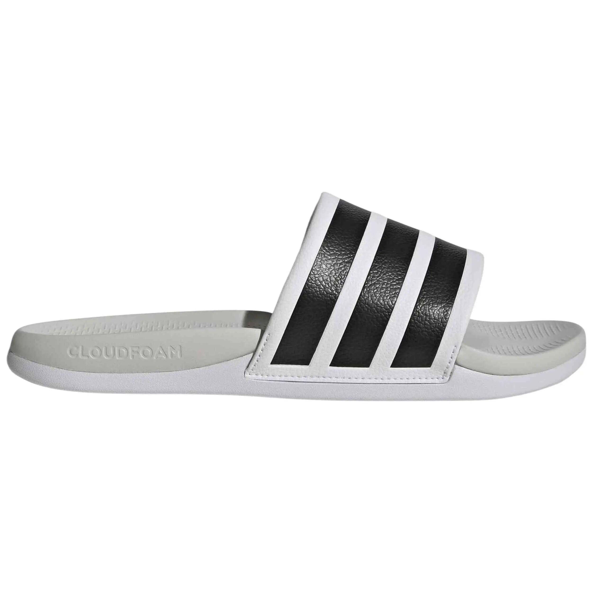 Infradito Adidas modello Chanclas adidas Adilette Comfort 2.0 blanco per unisex 1/5