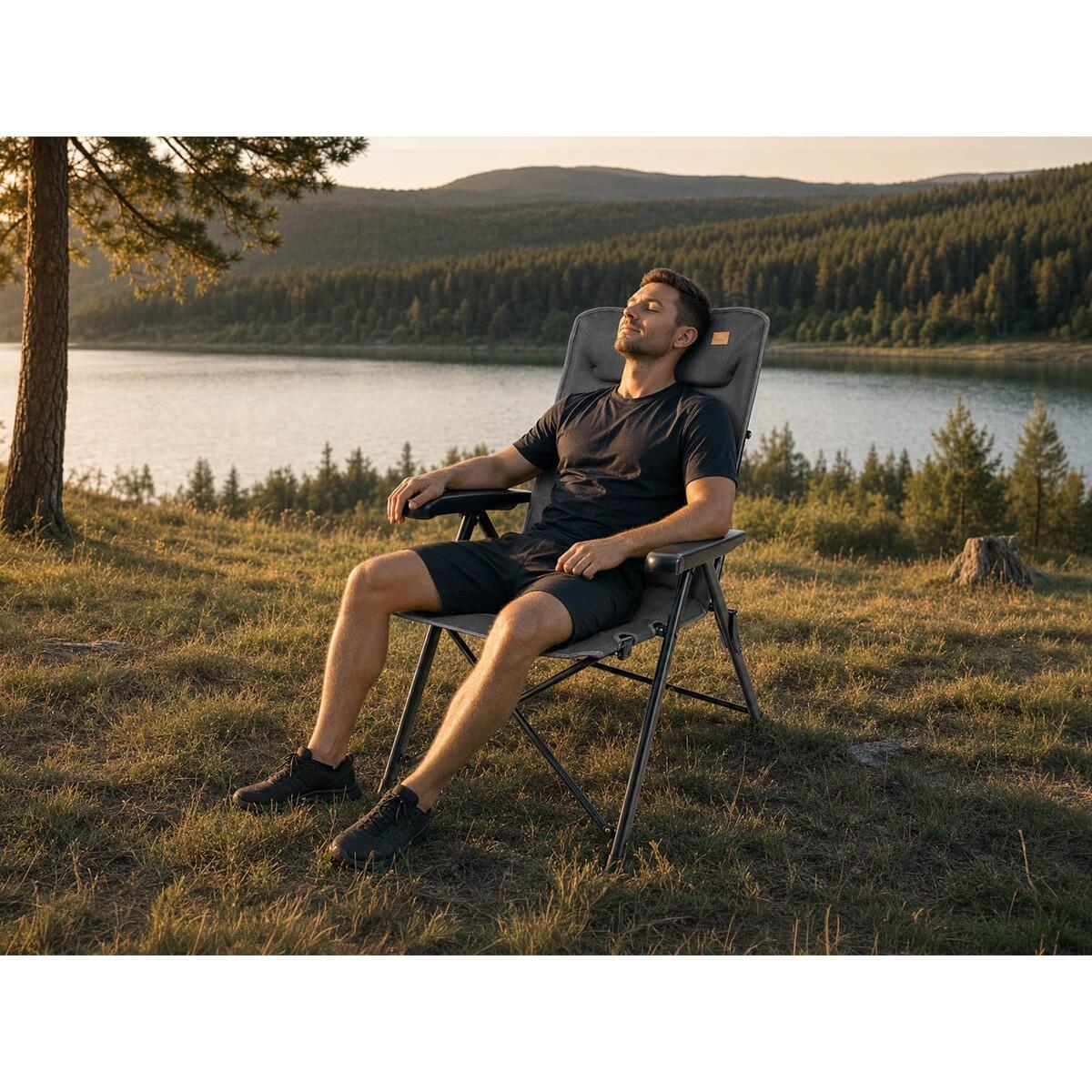 Set de 2 sillas plegables de camping Lepola Easy Pack - tamaño reducido 11/11