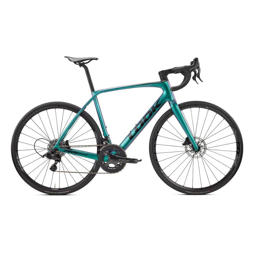 Bicicleta sosea de anduranta - Optimum 2 Disc - Campagnolo Chorus - Verde Albas…