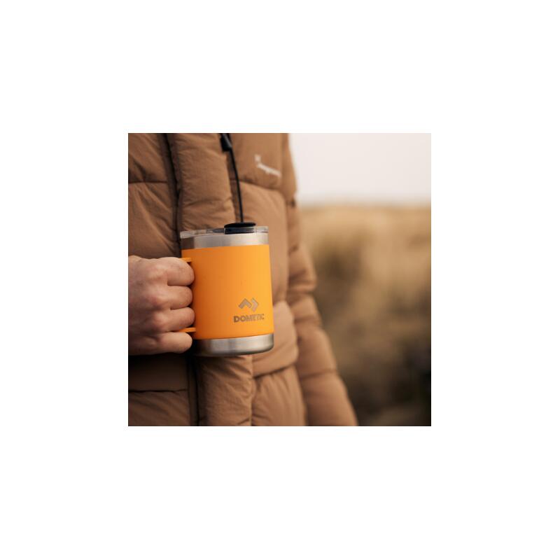 Mug isotherme - unisexe - 450 ml double paroi - dometic - jaune 2/4