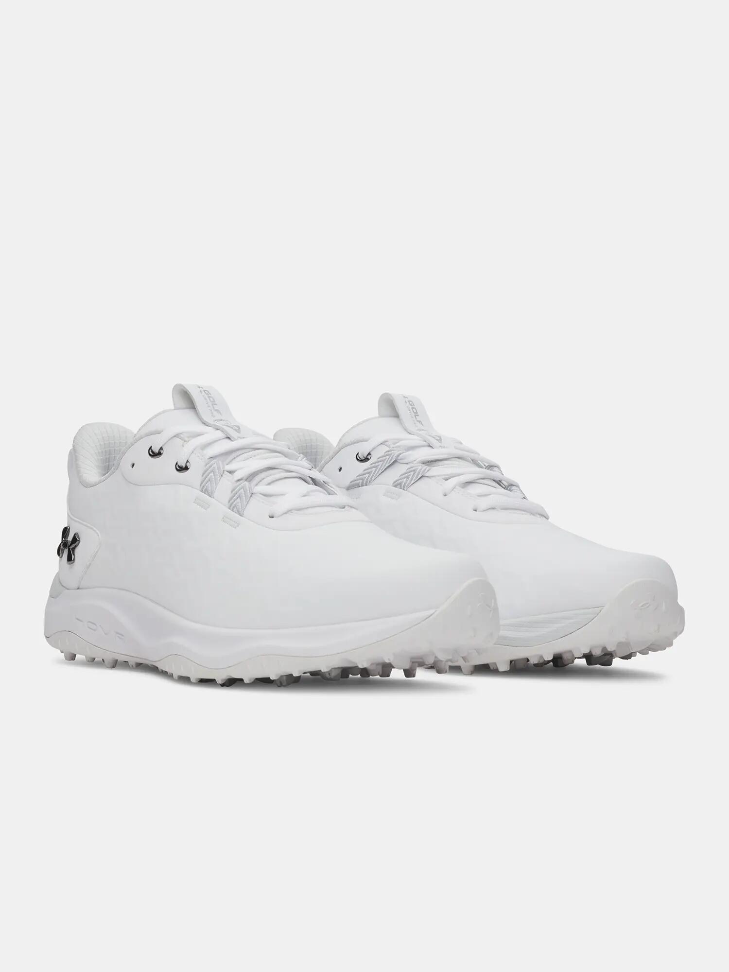 Zapatos Golf Under Armour Drive Pro Clone Sl Hombre Blanco 3/5