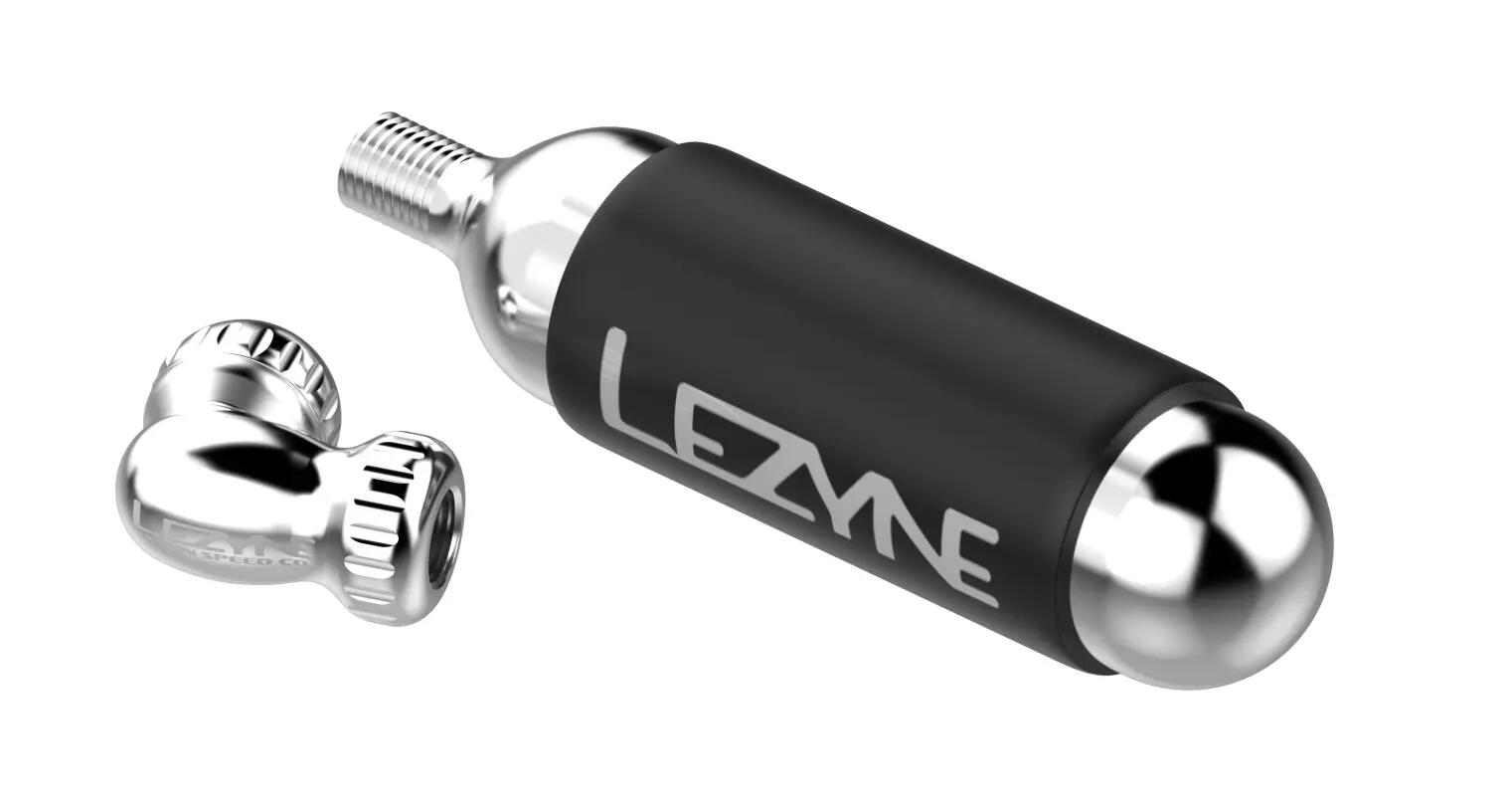 Mini pompa CO2 - Pump Twin Speed Drive CNC cu cartus 25g - argintiu 3/4