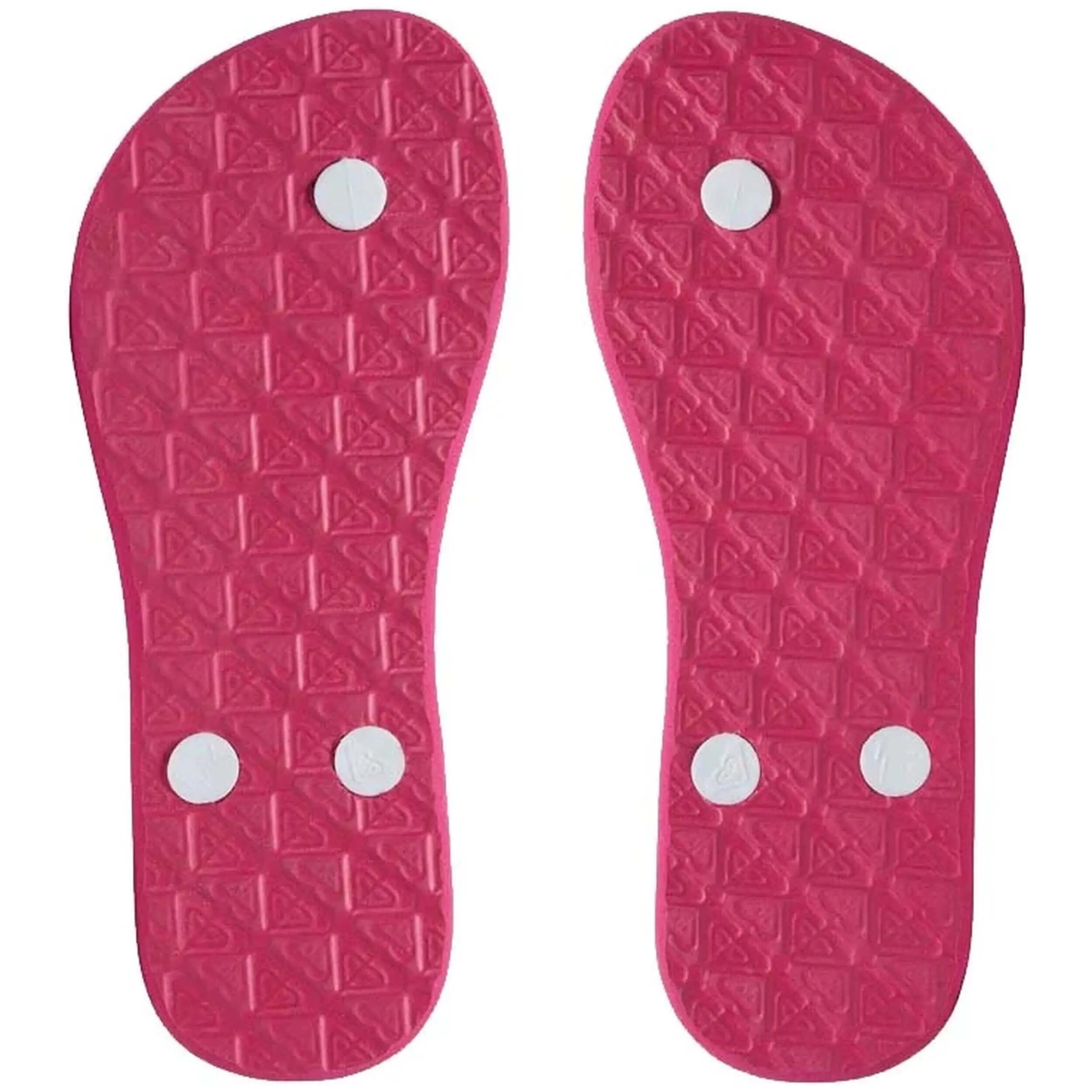 Chinelos Roxy modelo ARGL100184_WHT para garotas 3/4