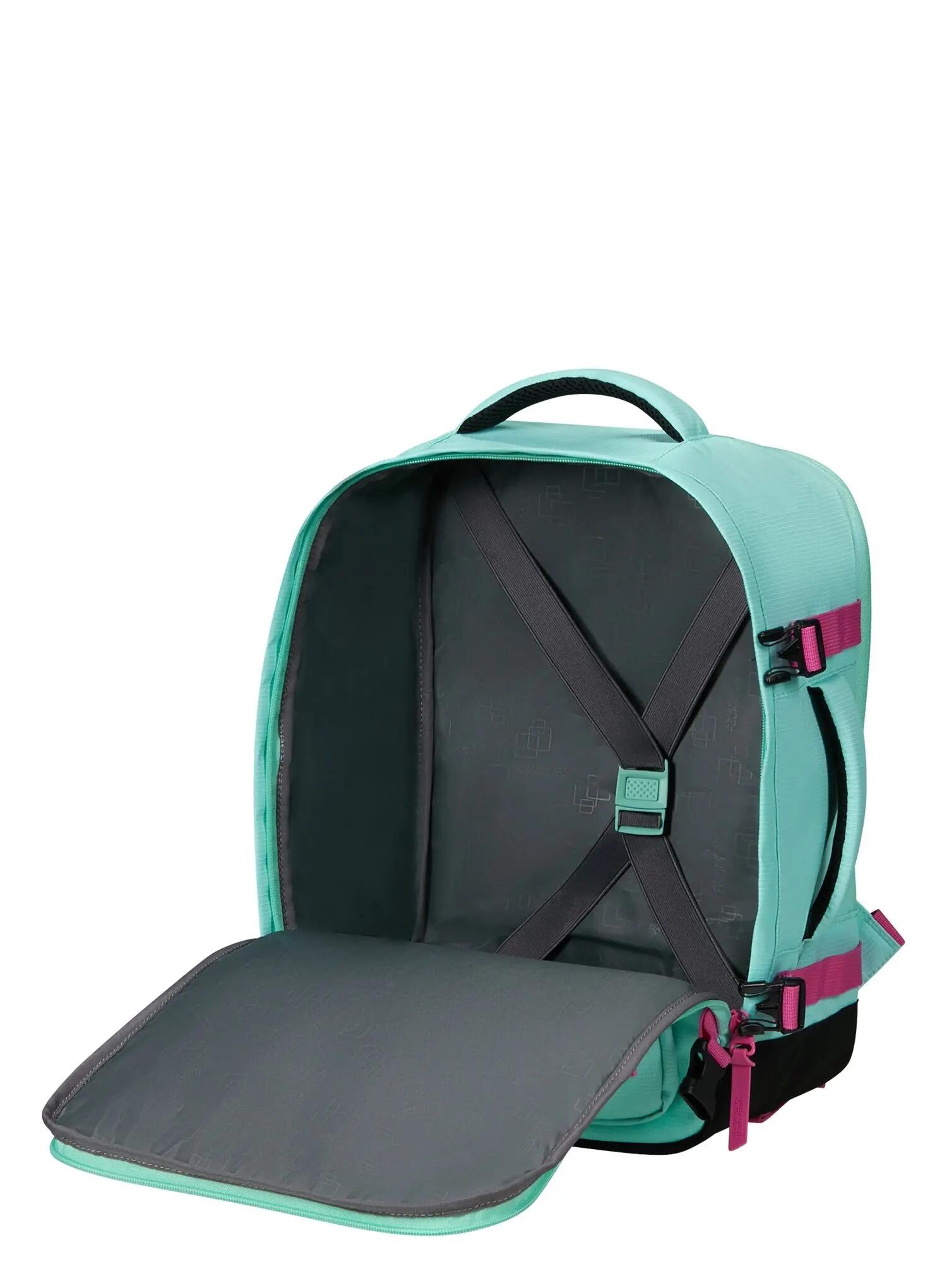 Plecak kabinowy American Tourister Take2Cabin S/M - jelly mint/electric fuchsia 4/6