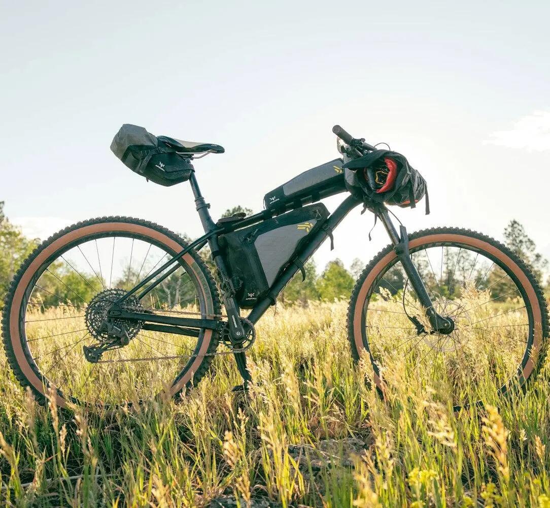 Geanta cadru bicicleta Backcountry2.0 Full Frame Pack 6 litri - negru gri galben 5/5