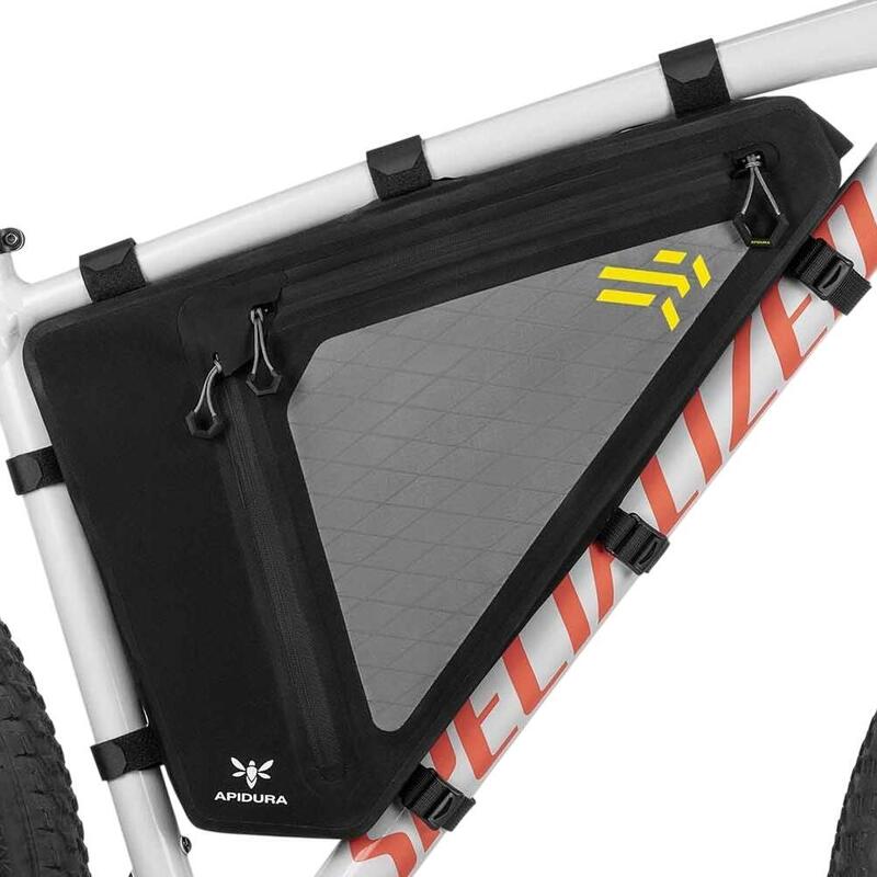 Geanta cadru bicicleta Backcountry2.0 Full Frame Pack 6 litri - negru gri galben