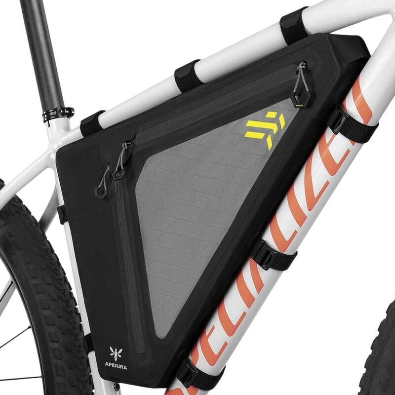 Geanta cadru bicicleta Backcountry2.0 Full Frame Pack 6 litri - negru gri galben