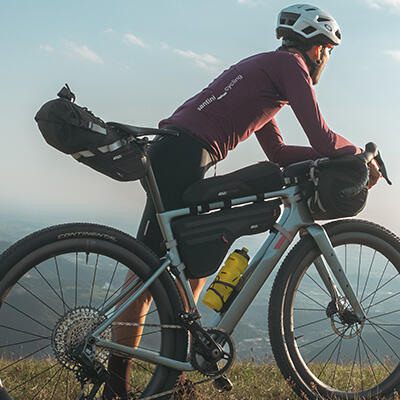 KARST 3L shaped frame bag for Gravel and Mountain Bike 8/11