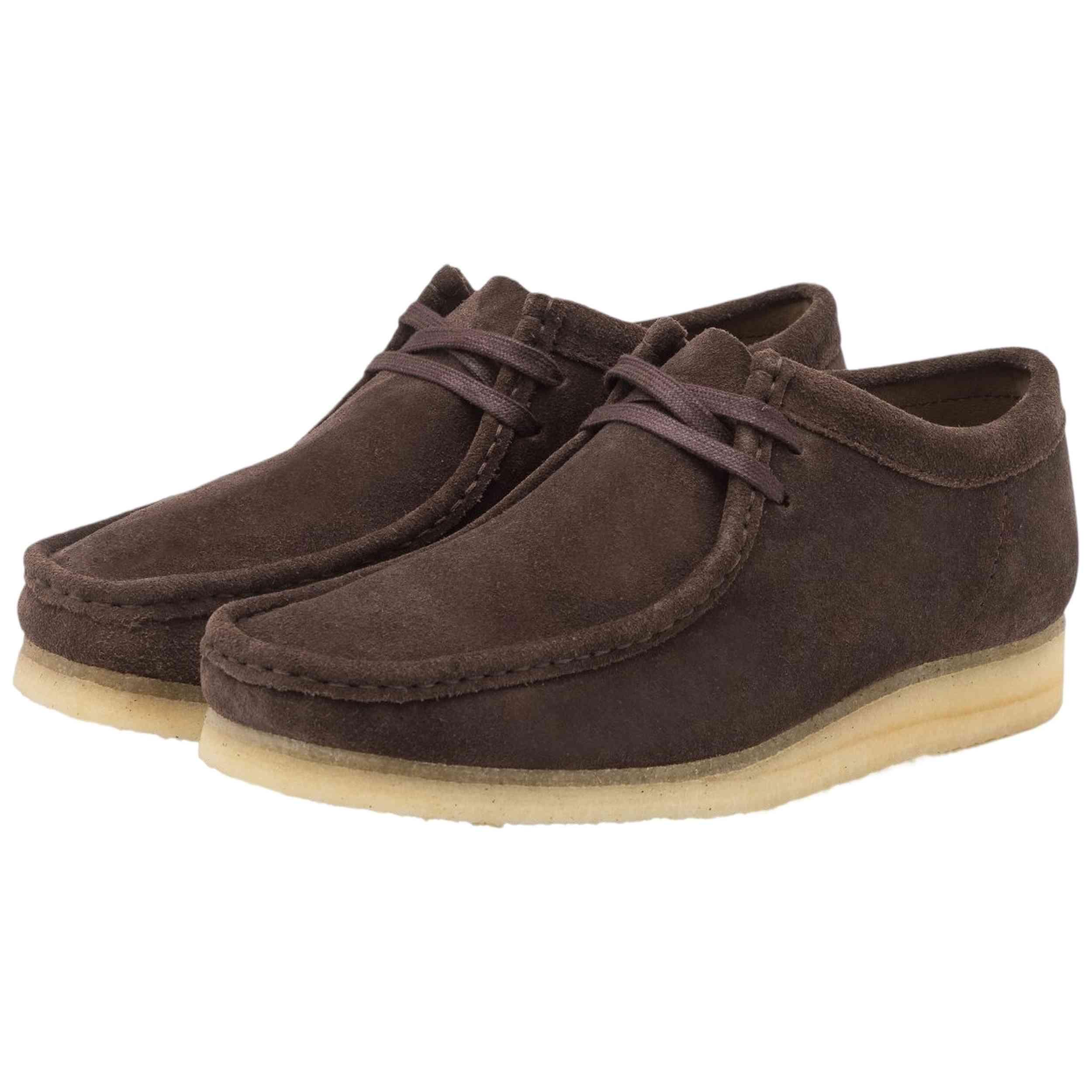 Sapatos de renda Clarks modelo 26156606-BROWN para homem 2/5